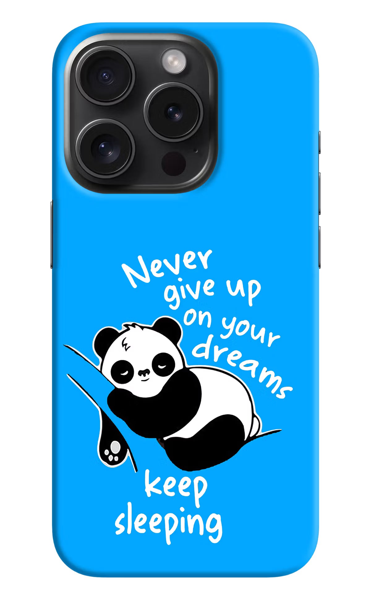 Keep Sleeping iPhone 15 Pro Max Hard Case Back Cover by Casekaro
