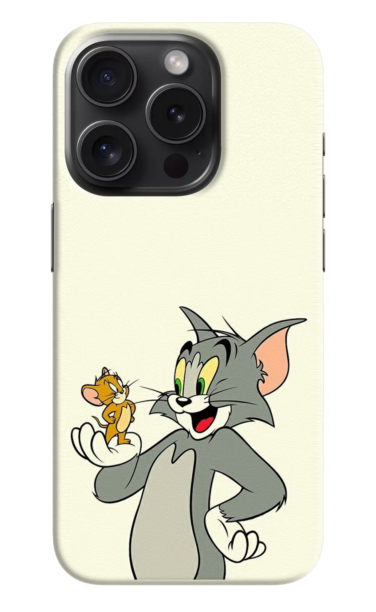 Tom & Jerry iPhone 15 Pro Max Hard Case Back Cover by Casekaro