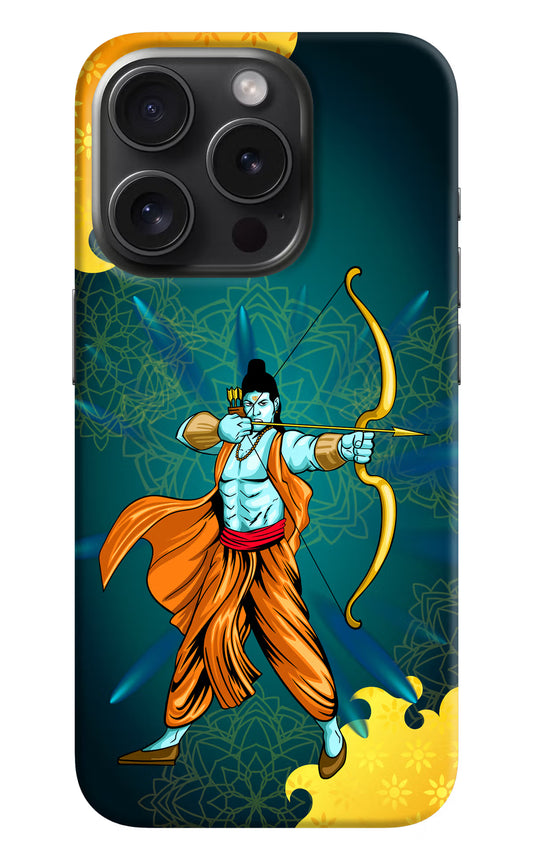 Lord Ram - 6 iPhone 15 Pro Max Hard Case Back Cover by Casekaro