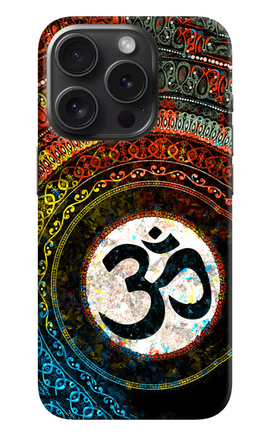 Om Cultural iPhone 15 Pro Max Hard Case Back Cover by Casekaro