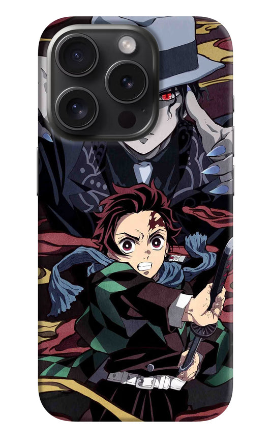 Demon Slayer iPhone 15 Pro Max Hard Case Back Cover by Casekaro