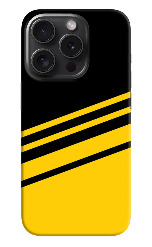 Yellow Shades iPhone 15 Pro Max Hard Case Back Cover by Casekaro