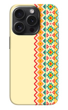 Ethnic Seamless iPhone 15 Pro Max Hard Case Back Cover by Casekaro