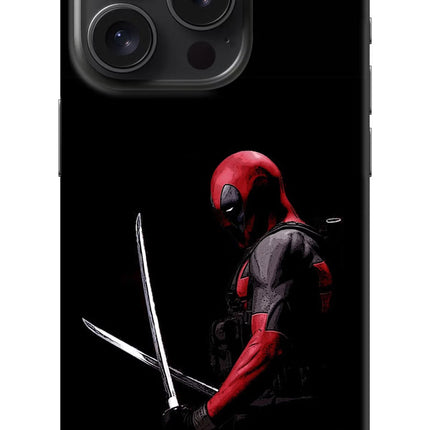 Deadpool iPhone 15 Pro Max Hard Case Back Cover by Casekaro