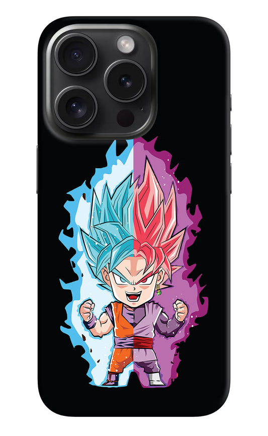Chota Goku iPhone 15 Pro Max Hard Case Back Cover by Casekaro