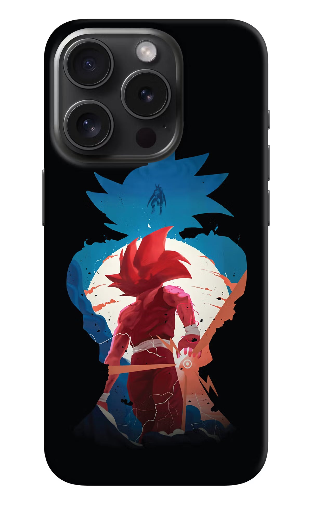 Goku iPhone 15 Pro Max Hard Case Back Cover by Casekaro