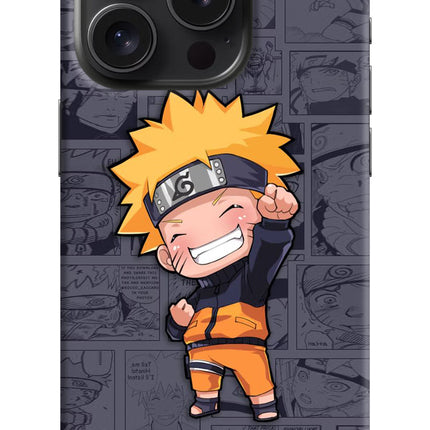 Chota Naruto iPhone 15 Pro Max Hard Case Back Cover by Casekaro