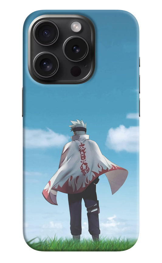 Kakashi iPhone 15 Pro Max Hard Case Back Cover by Casekaro