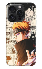Pain Anime iPhone 15 Pro Max Hard Case Back Cover by Casekaro