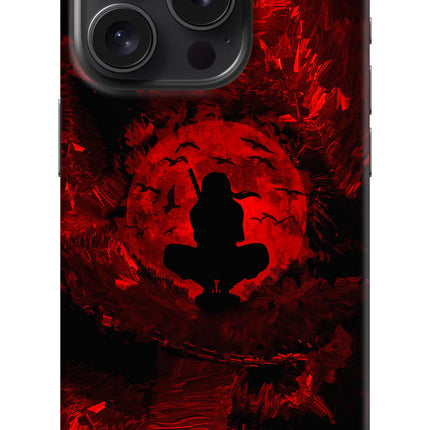 Itachi Uchiha iPhone 15 Pro Max Hard Case Back Cover by Casekaro