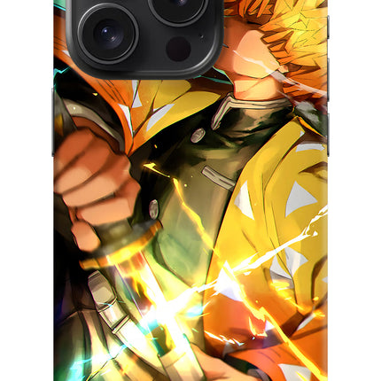Demon Slayer iPhone 15 Pro Max Hard Case Back Cover by Casekaro