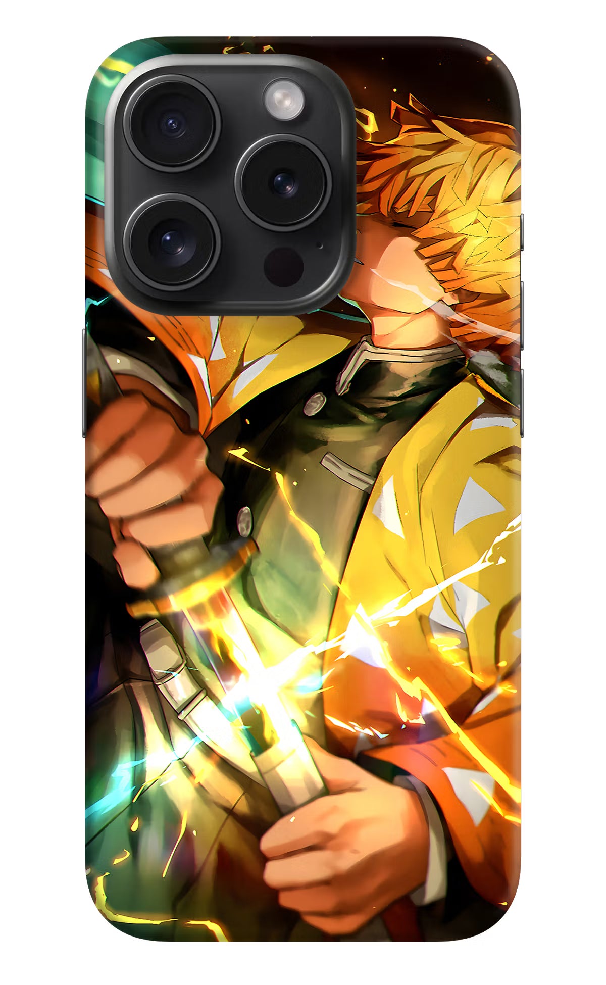 Demon Slayer iPhone 15 Pro Max Hard Case Back Cover by Casekaro