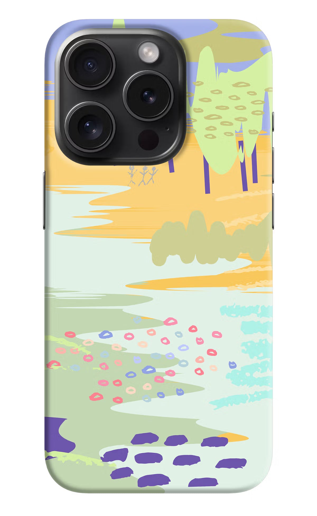 Scenery iPhone 15 Pro Max Hard Case Back Cover by Casekaro