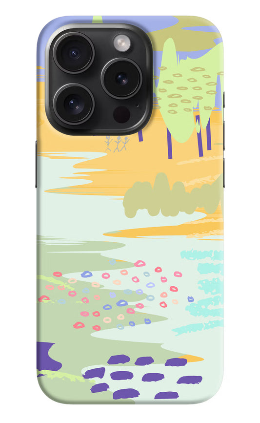 Scenery iPhone 15 Pro Max Hard Case Back Cover by Casekaro