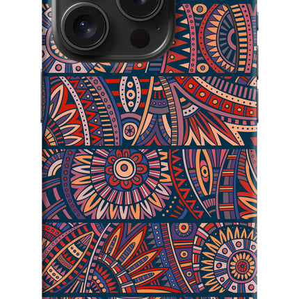 African Culture Design iPhone 15 Pro Max Hard Case Back Cover by Casekaro