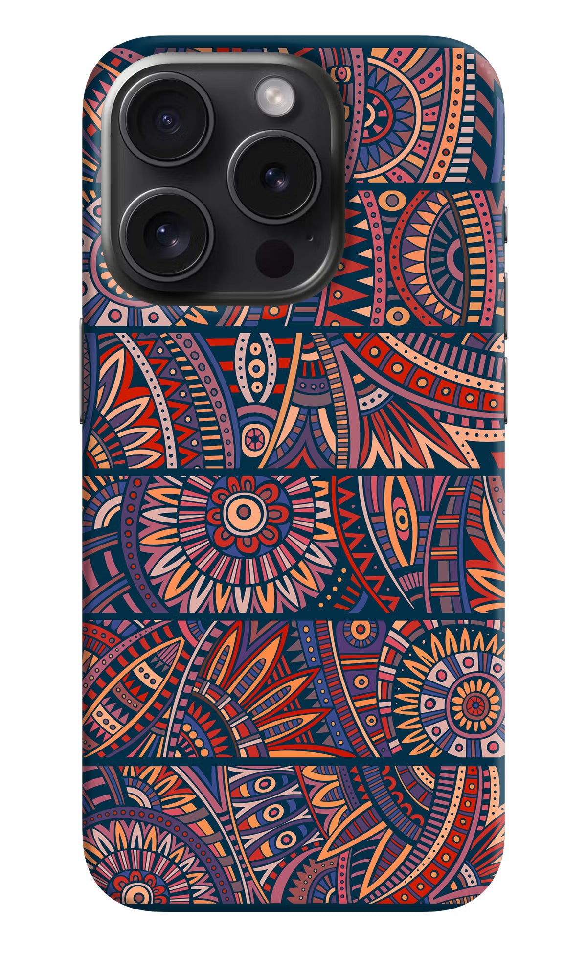 African Culture Design iPhone 15 Pro Max Hard Case Back Cover by Casekaro