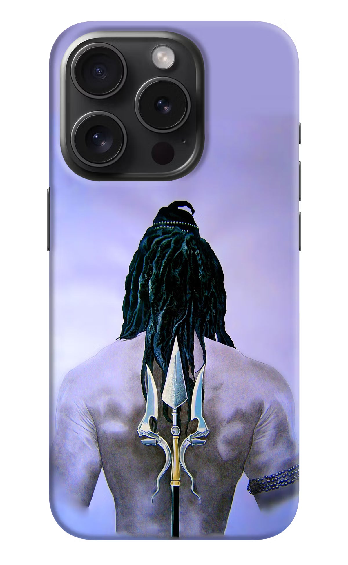 Shiva iPhone 15 Pro Max Hard Case Back Cover by Casekaro