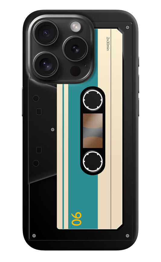 Cassette iPhone 15 Pro Max Hard Case Back Cover by Casekaro