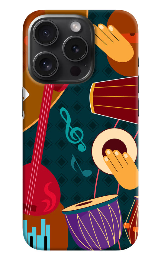 Music Instrument iPhone 15 Pro Max Hard Case Back Cover by Casekaro