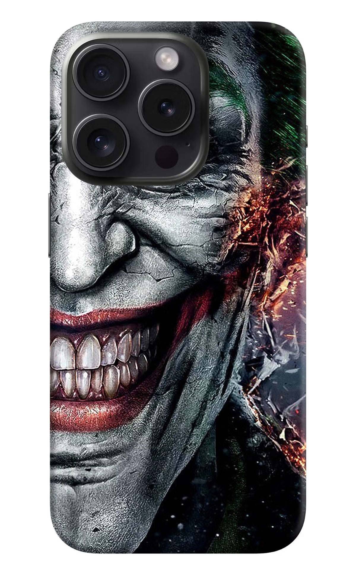 Joker Cam iPhone 15 Pro Max Hard Case Back Cover by Casekaro