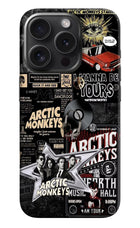 Arctic Monkeys iPhone 15 Pro Max Hard Case Back Cover by Casekaro
