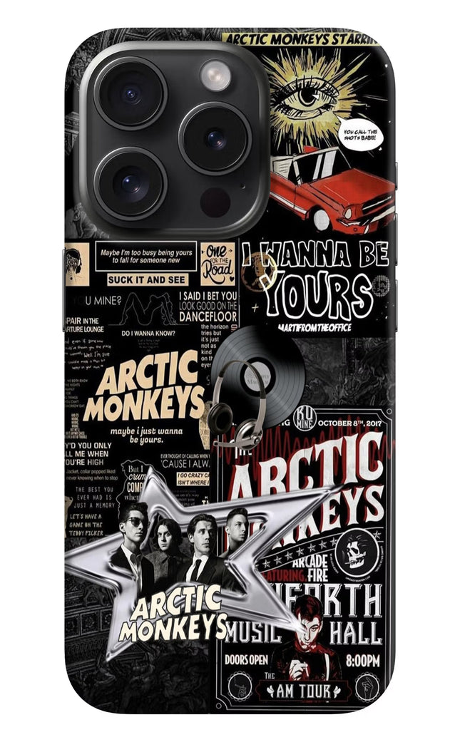 Arctic Monkeys iPhone 15 Pro Max Hard Case Back Cover by Casekaro