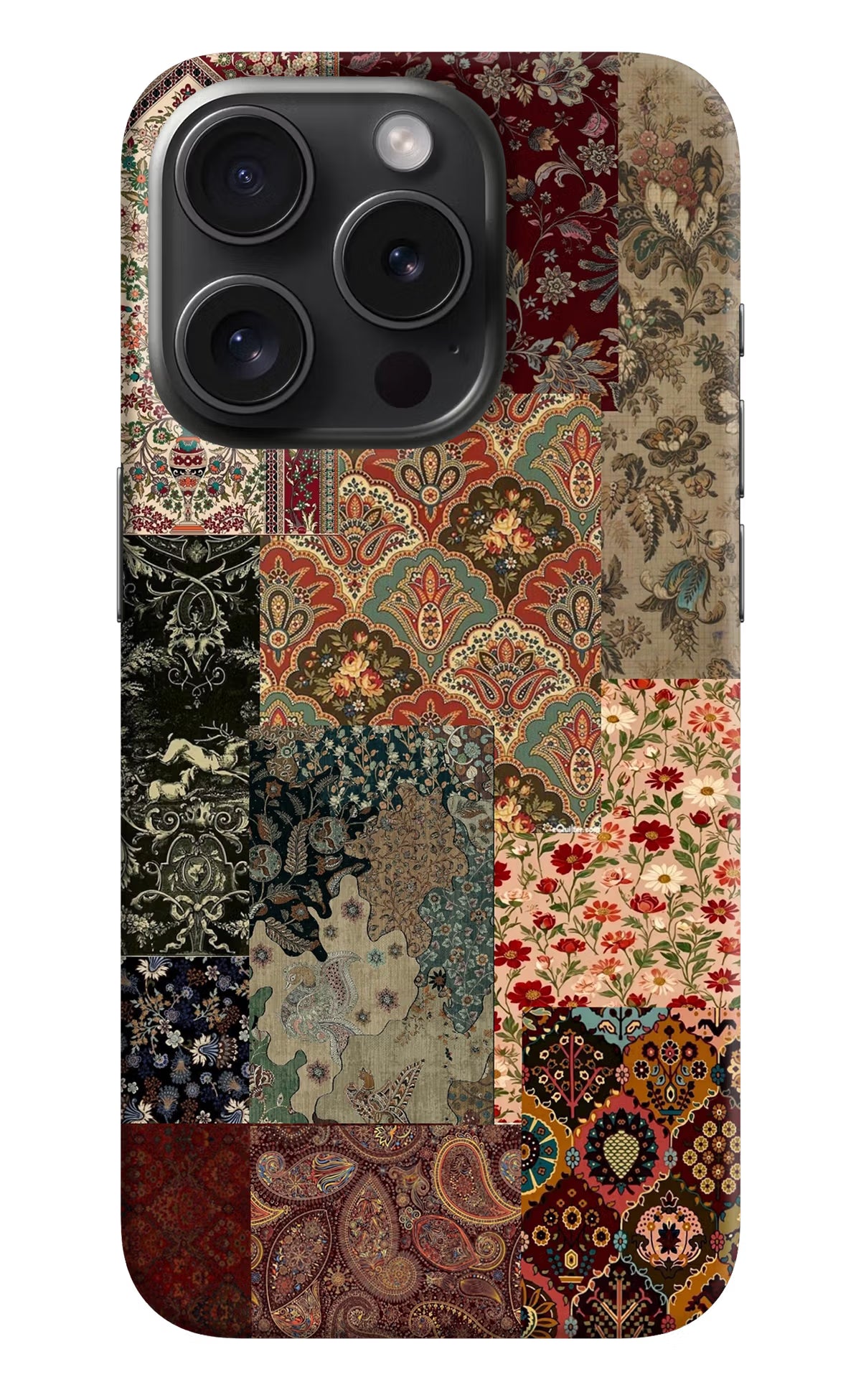 Desi Print iPhone 15 Pro Max Hard Case Back Cover by Casekaro