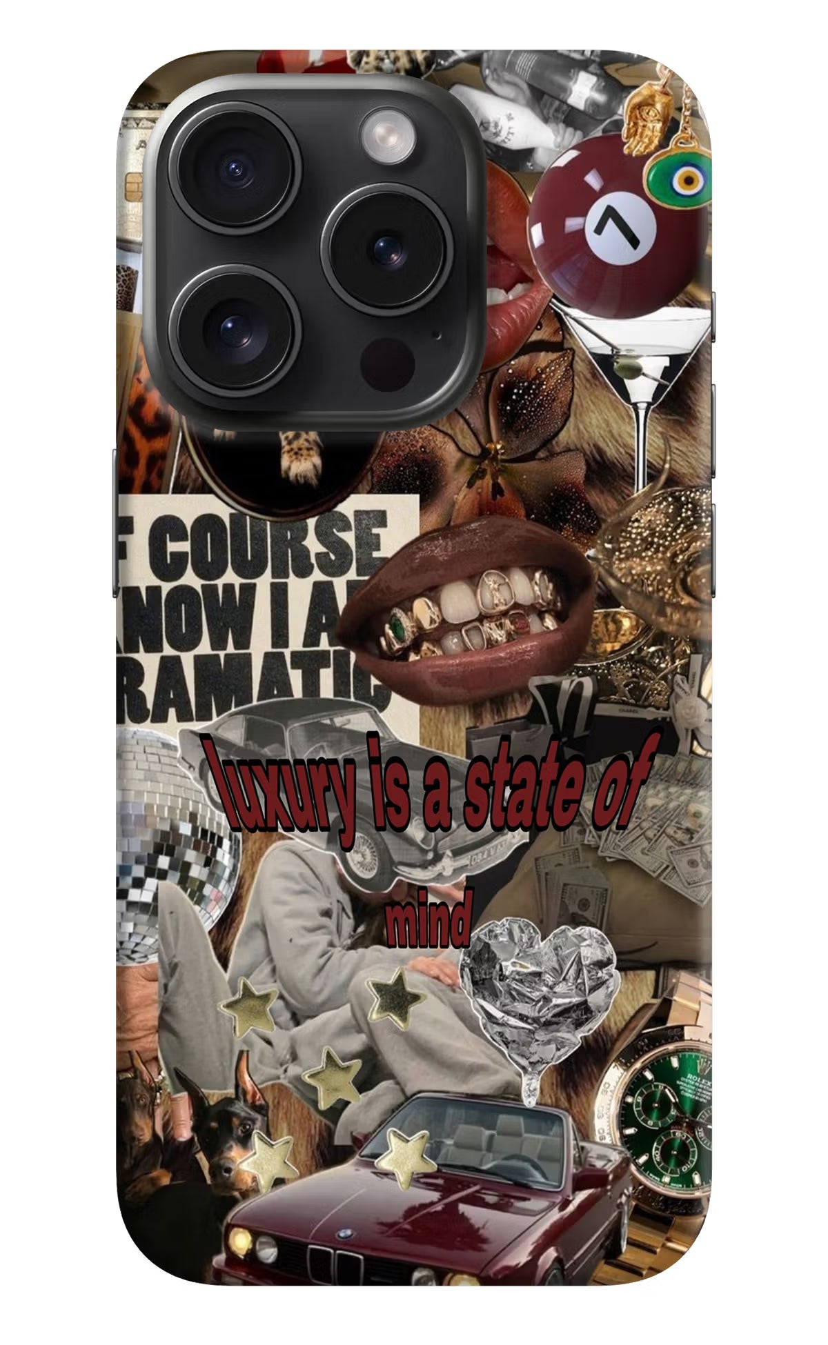 Luxury iPhone 15 Pro Max Hard Case Back Cover by Casekaro