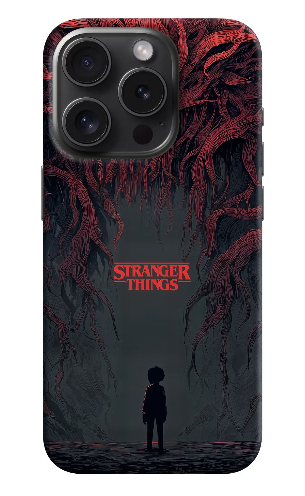 Ordinary Things Dark Side iPhone 15 Pro Max Hard Case Back Cover by Casekaro