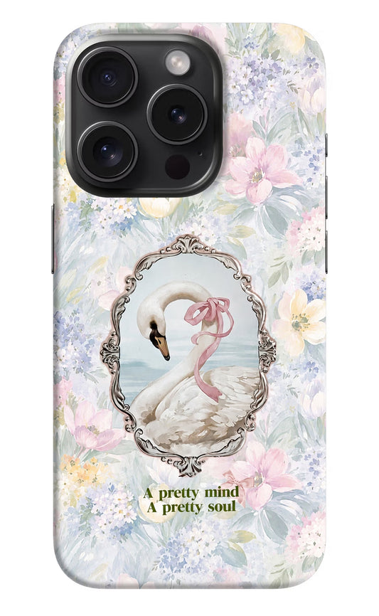 Pretty Mind Pretty Soul iPhone 15 Pro Max Back Cover