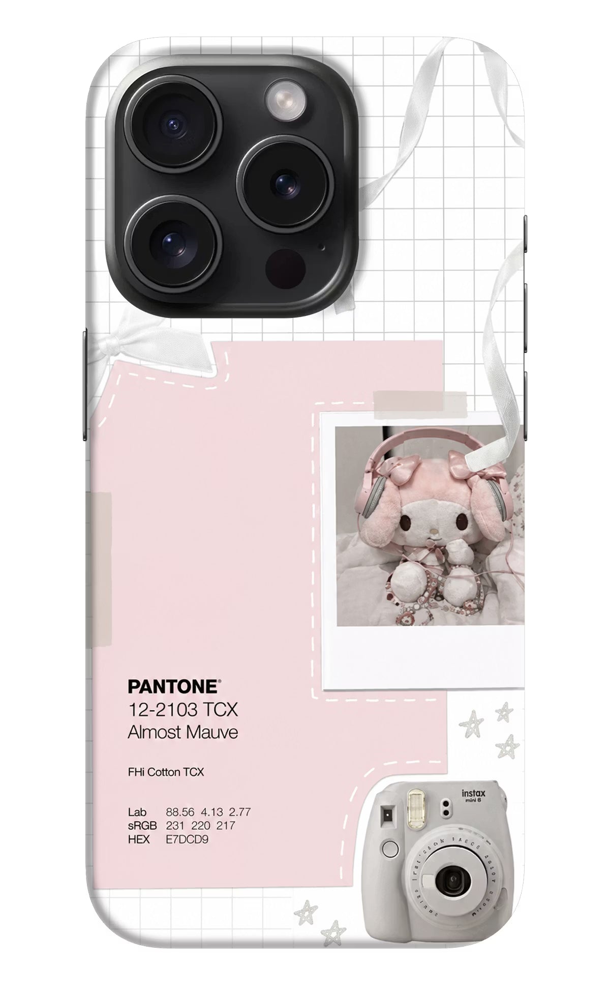 Pantone Asthetic iPhone 15 Pro Max Back Cover