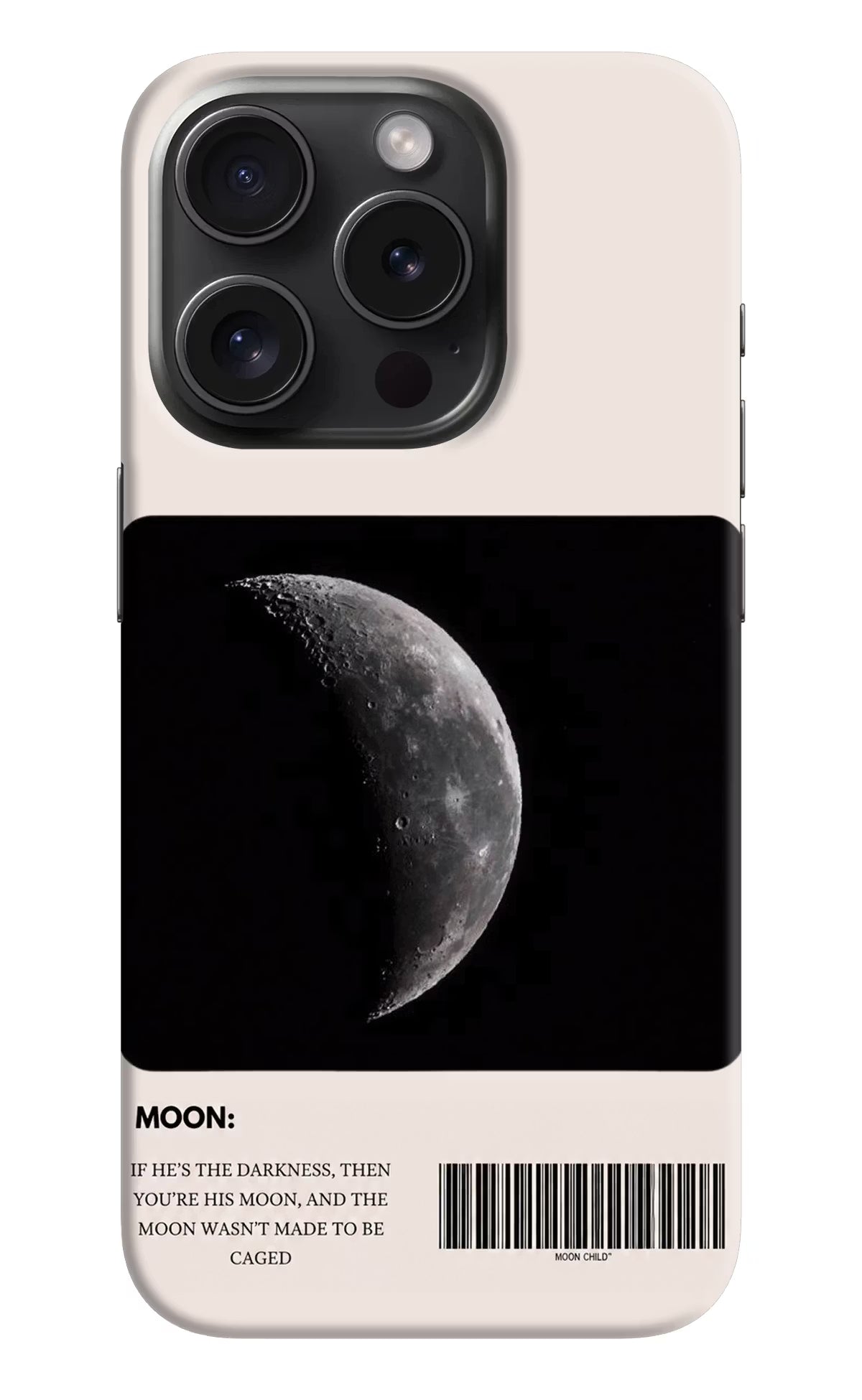 Moon Phase iPhone 15 Pro Max Back Cover