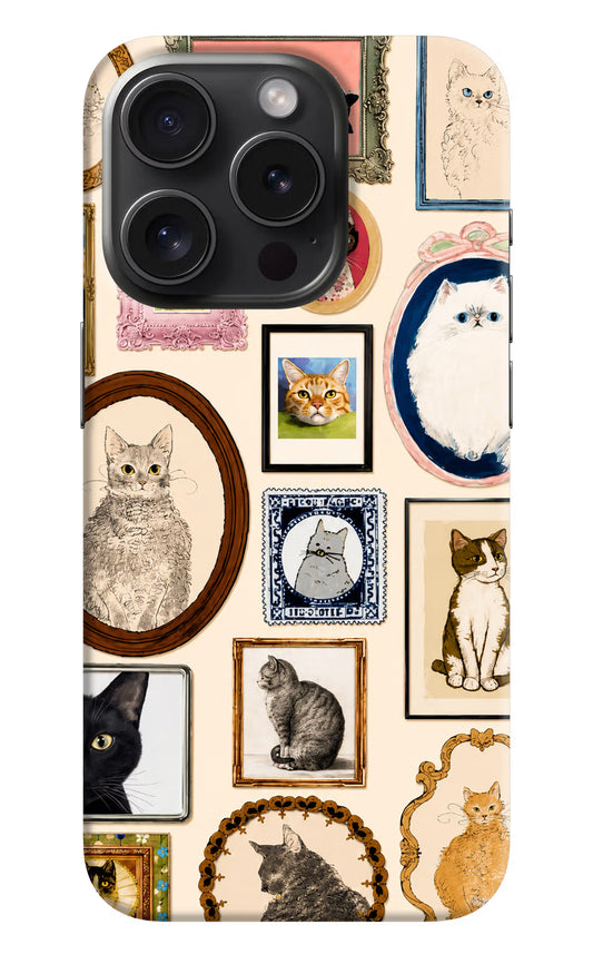 Mirror Cats iPhone 15 Pro Max Hard Case Back Cover by Casekaro