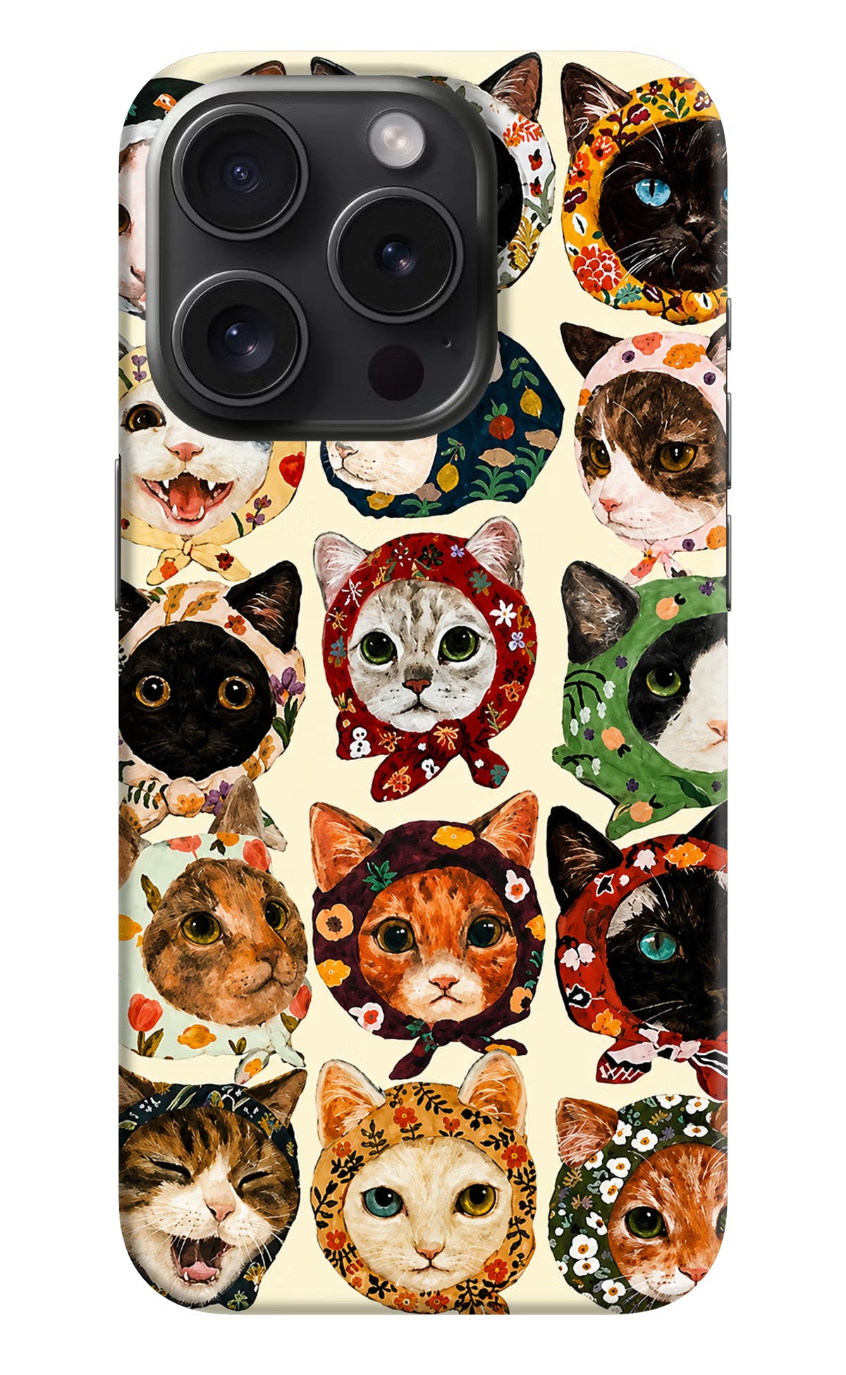 Cool Cat iPhone 15 Pro Max Back Cover
