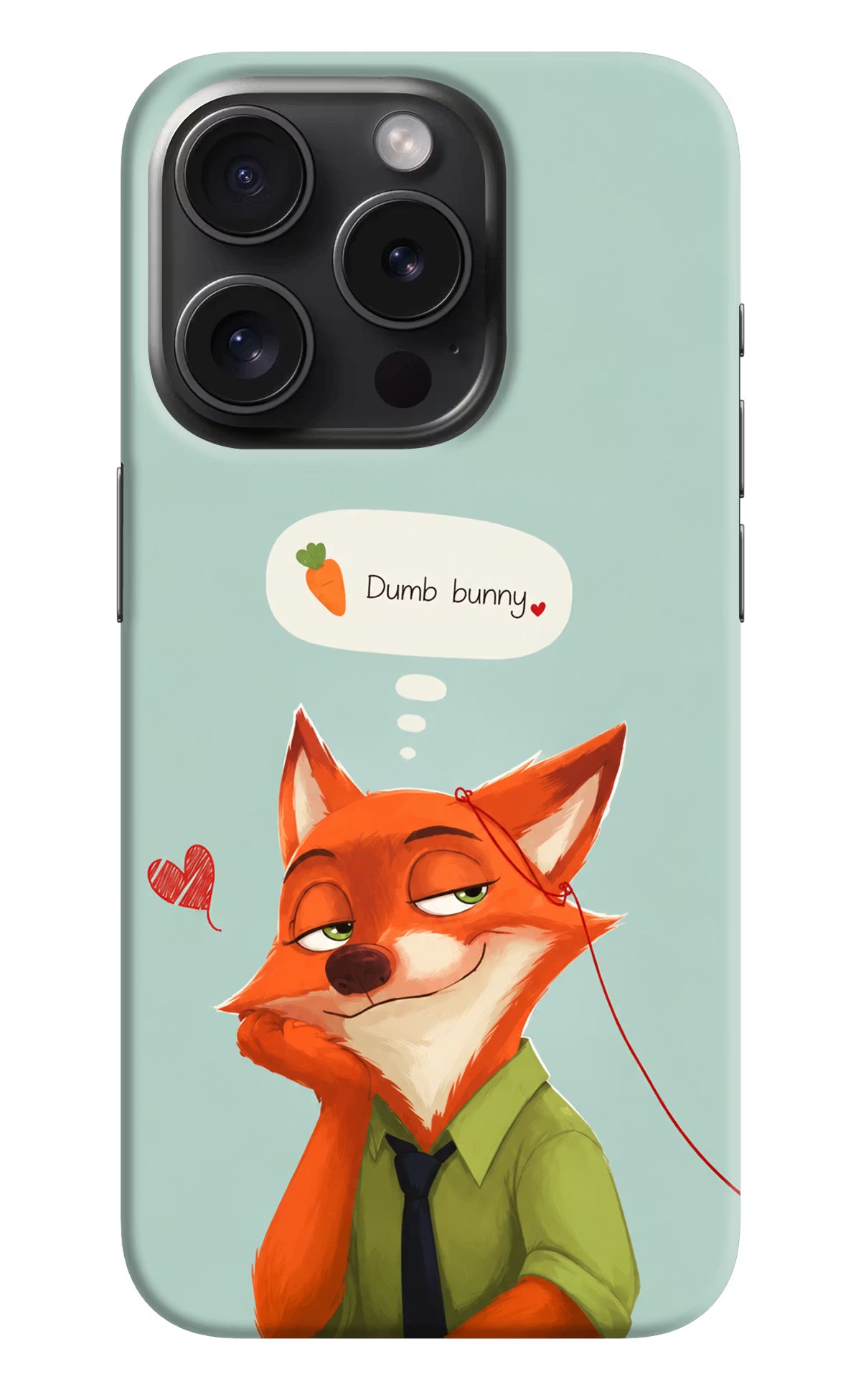 Nick Charm iPhone 15 Pro Max Back Cover