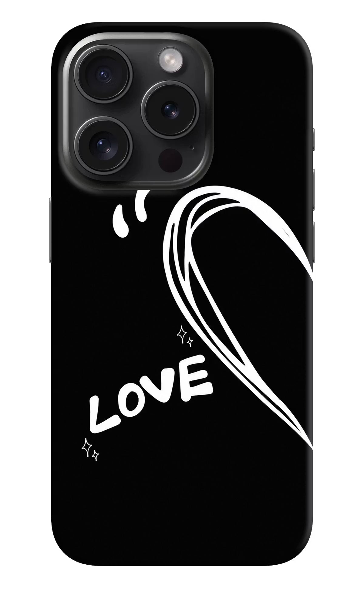 Love Line iPhone 15 Pro Max Back Cover