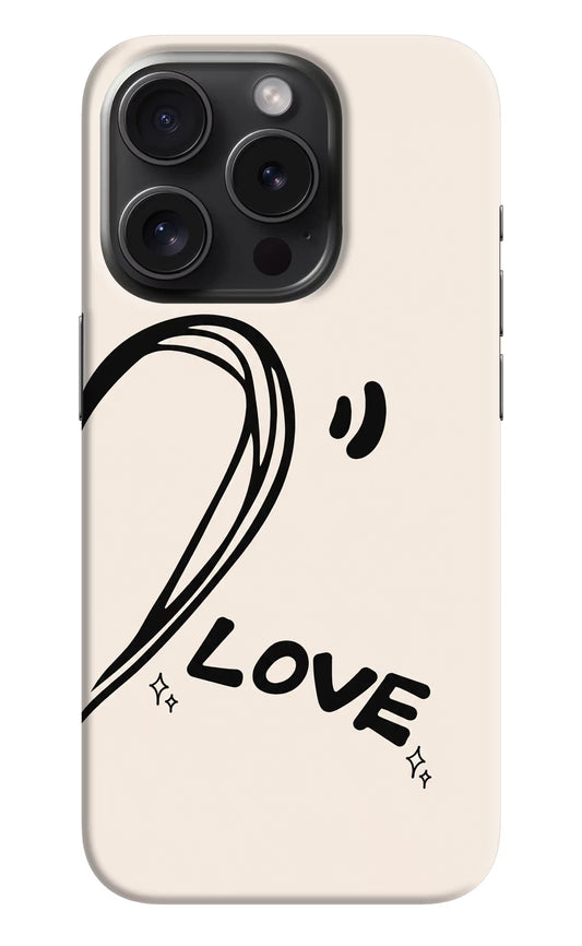 Soul Line iPhone 15 Pro Max Hard Case Back Cover by Casekaro