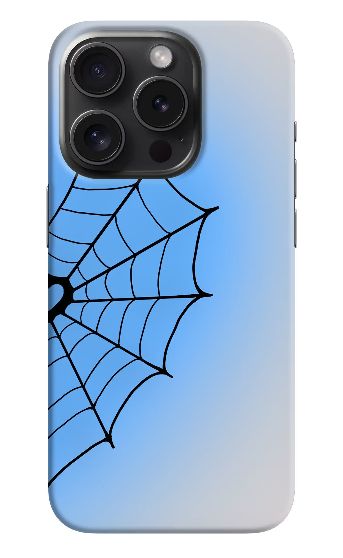 Blue Web iPhone 15 Pro Max Back Cover