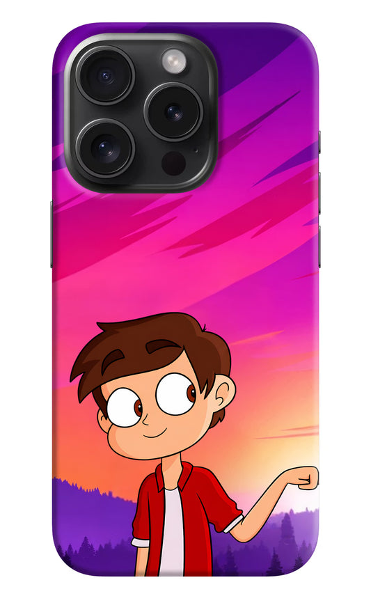 Marco Sunset iPhone 15 Pro Max Hard Case Back Cover by Casekaro