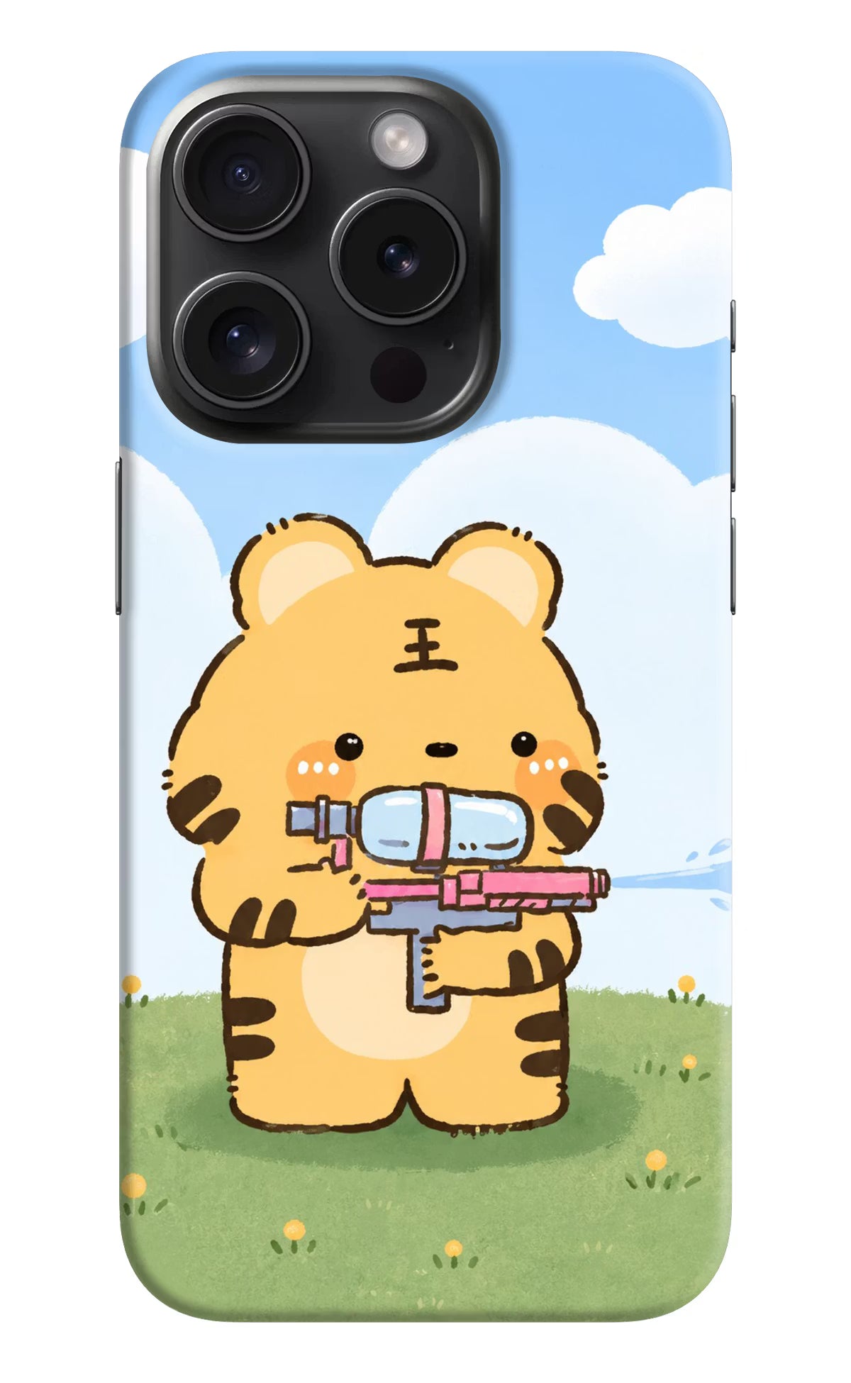 Tiger Treat iPhone 15 Pro Max Back Cover