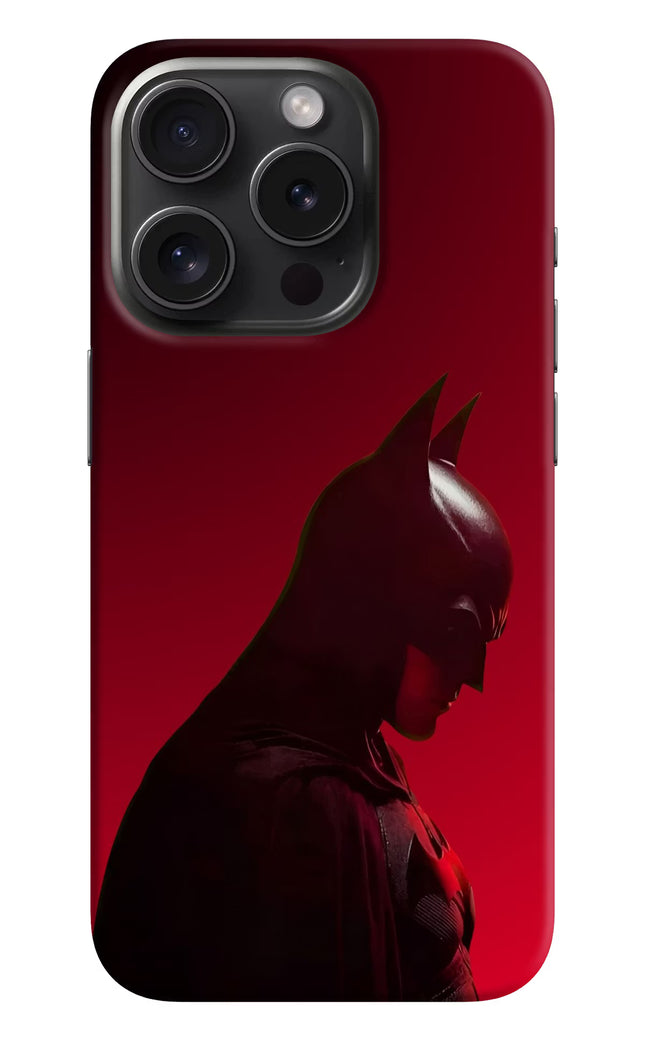 Dark Knight iPhone 15 Pro Max Hard Case Back Cover by Casekaro
