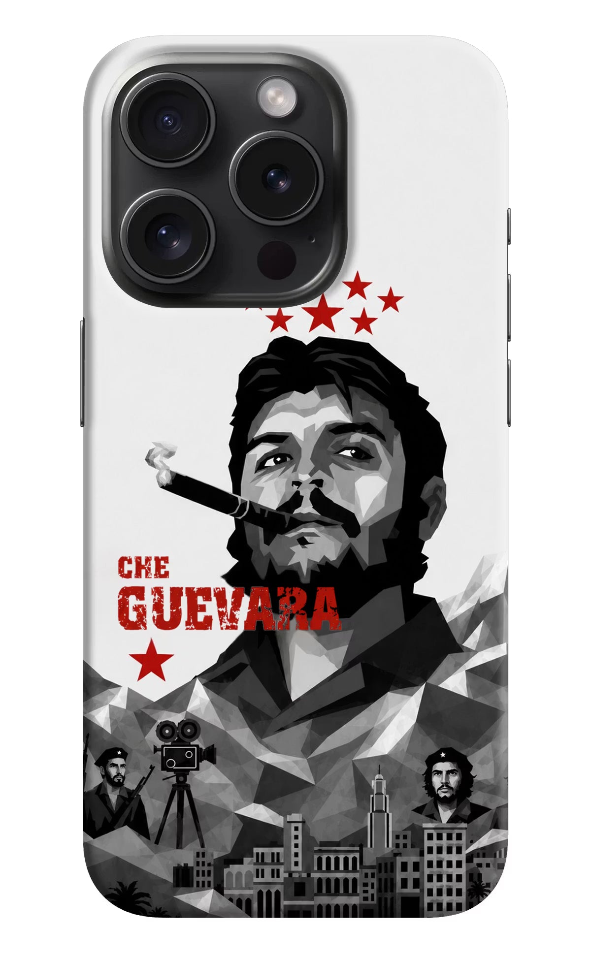 Che Guevara Iconic iPhone 15 Pro Max Back Cover