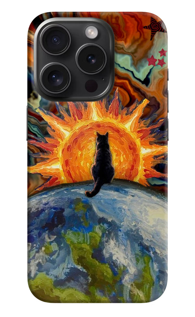 Sunrise Beyond iPhone 15 Pro Max Hard Case Back Cover by Casekaro