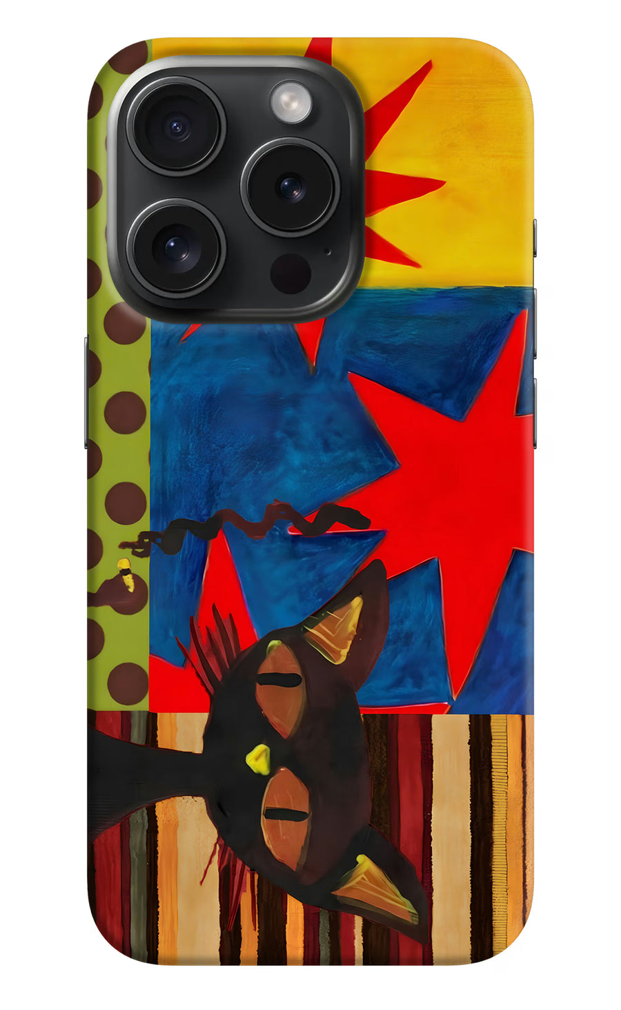 Pop Cat iPhone 15 Pro Max Back Cover, Hard case