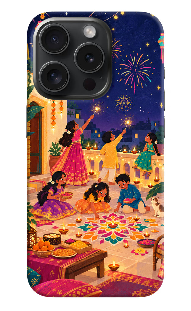 Diwali Night iPhone 15 Pro Max Back Cover