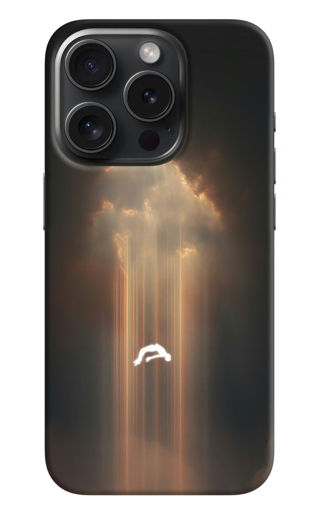 Heavenly Beam iPhone 15 Pro Max Hard Case Back Cover by Casekaro