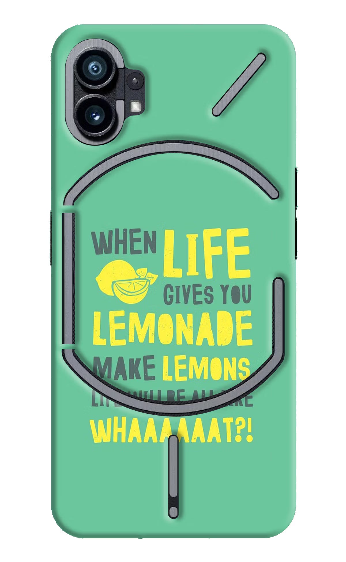 Quote Nothing Phone 1 Hard Case Back Cover by Casekaro