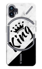 King Nothing Phone 1 Hard Case Back Cover by Casekaro