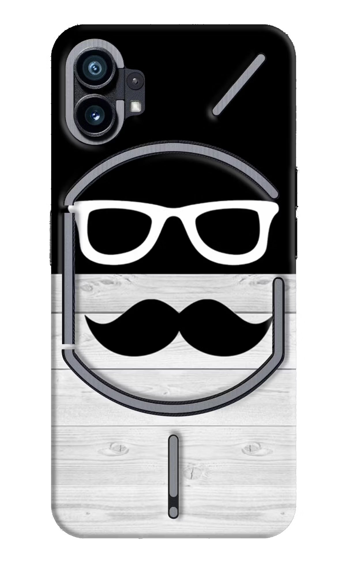 Mustache Nothing Phone 1 Hard Case Back Cover by Casekaro