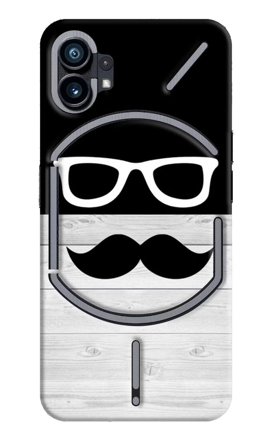 Mustache Nothing Phone 1 Hard Case Back Cover by Casekaro